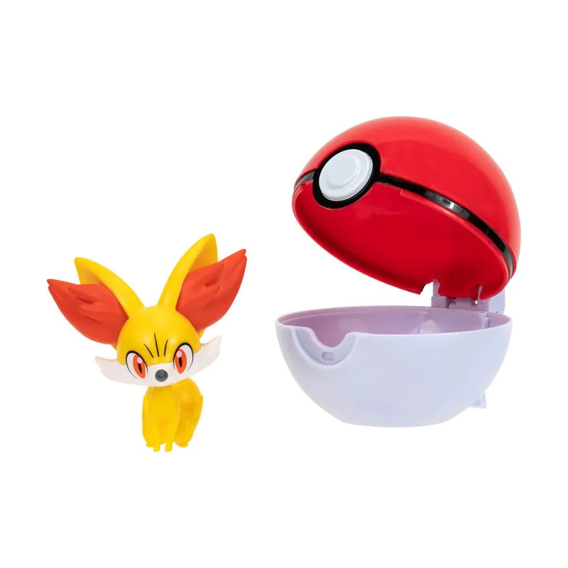Pokemon Clip 'N' Go - Fennekin + Poké Ball - مجسم